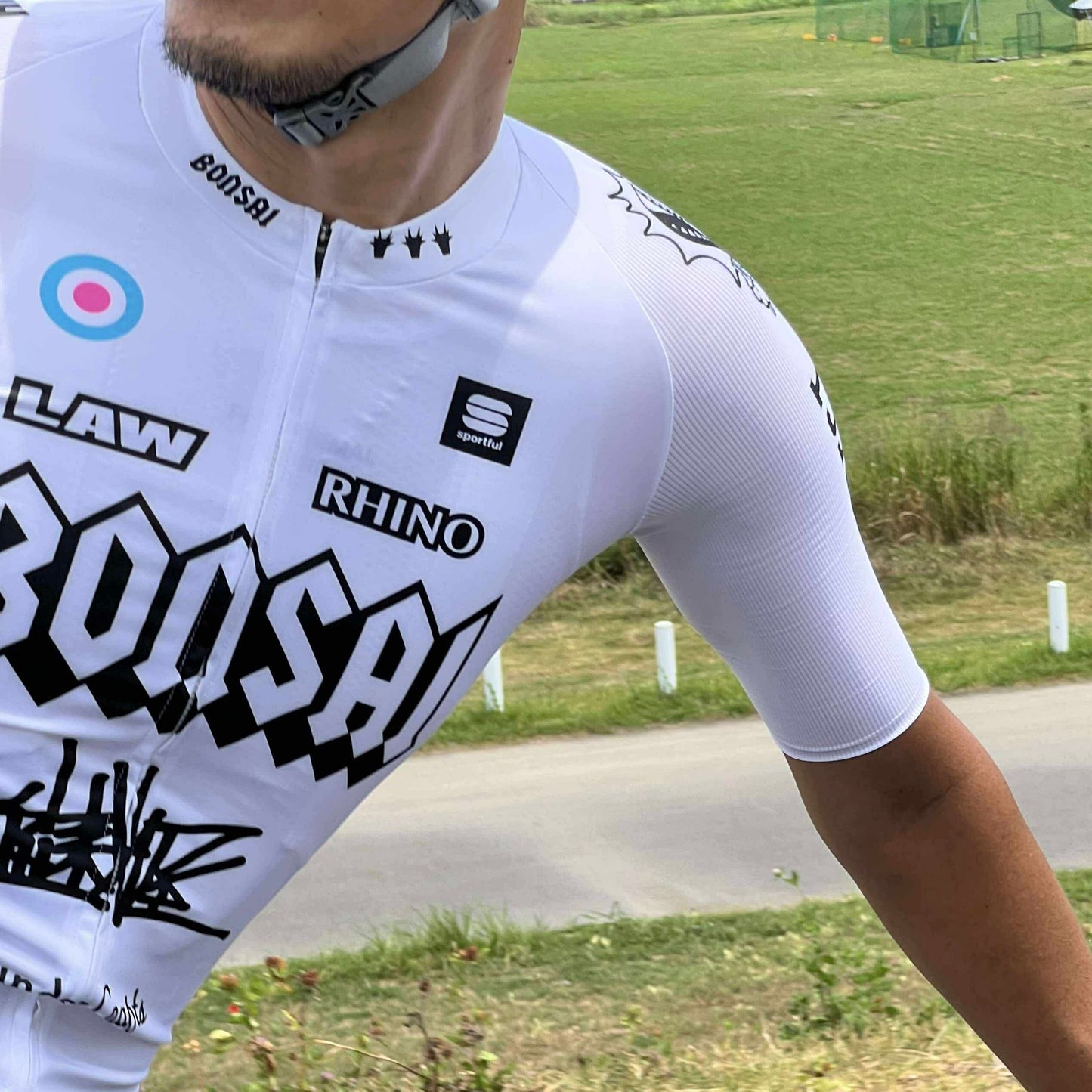 COMIC BONSAI JERSEY Black White
