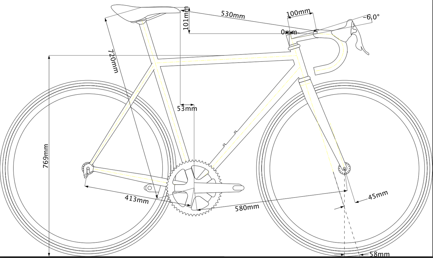 USED SPEEDVAGEN ROAD FRAME