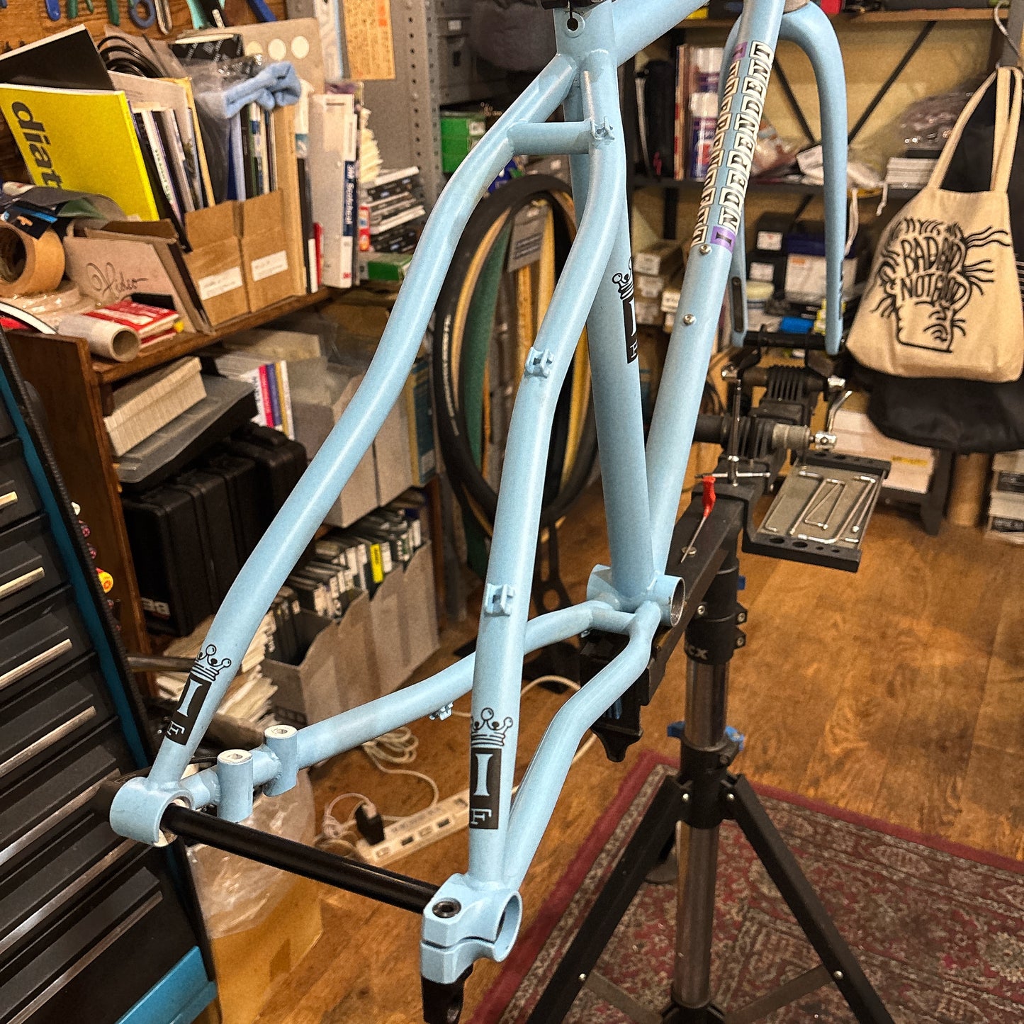 USED Independent Fabrication Gravel Royal Steel Frame