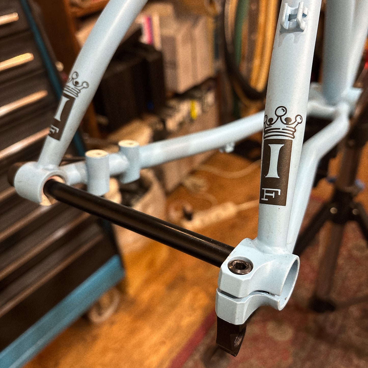 USED Independent Fabrication Gravel Royal Steel Frame