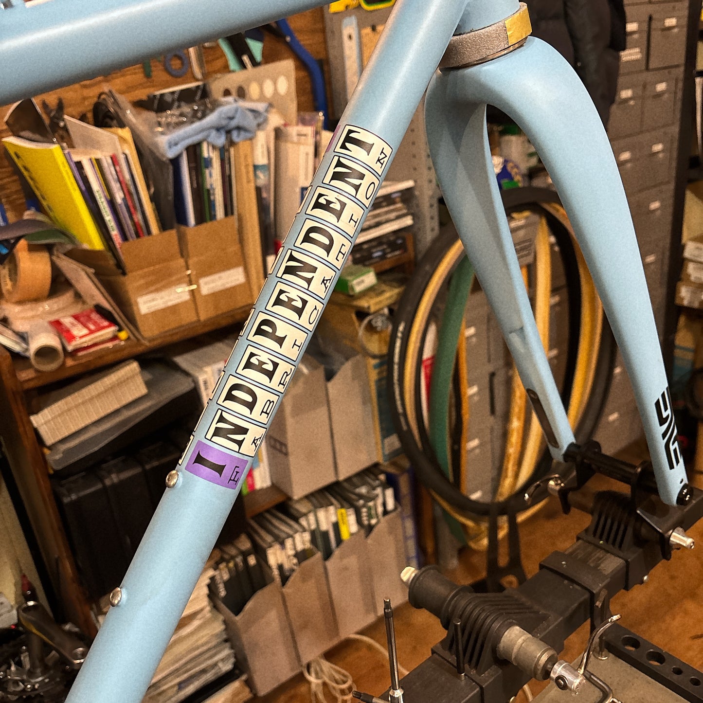 USED Independent Fabrication Gravel Royal Steel Frame