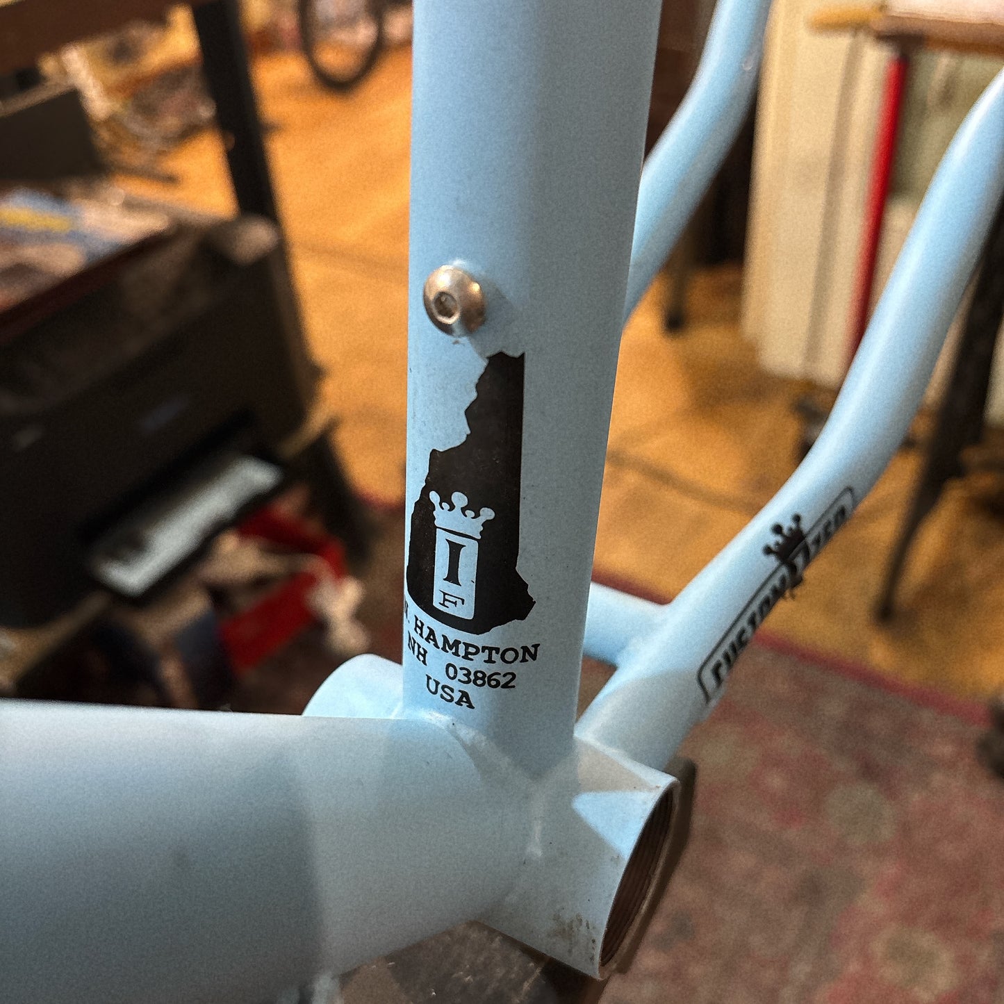 USED Independent Fabrication Gravel Royal Steel Frame