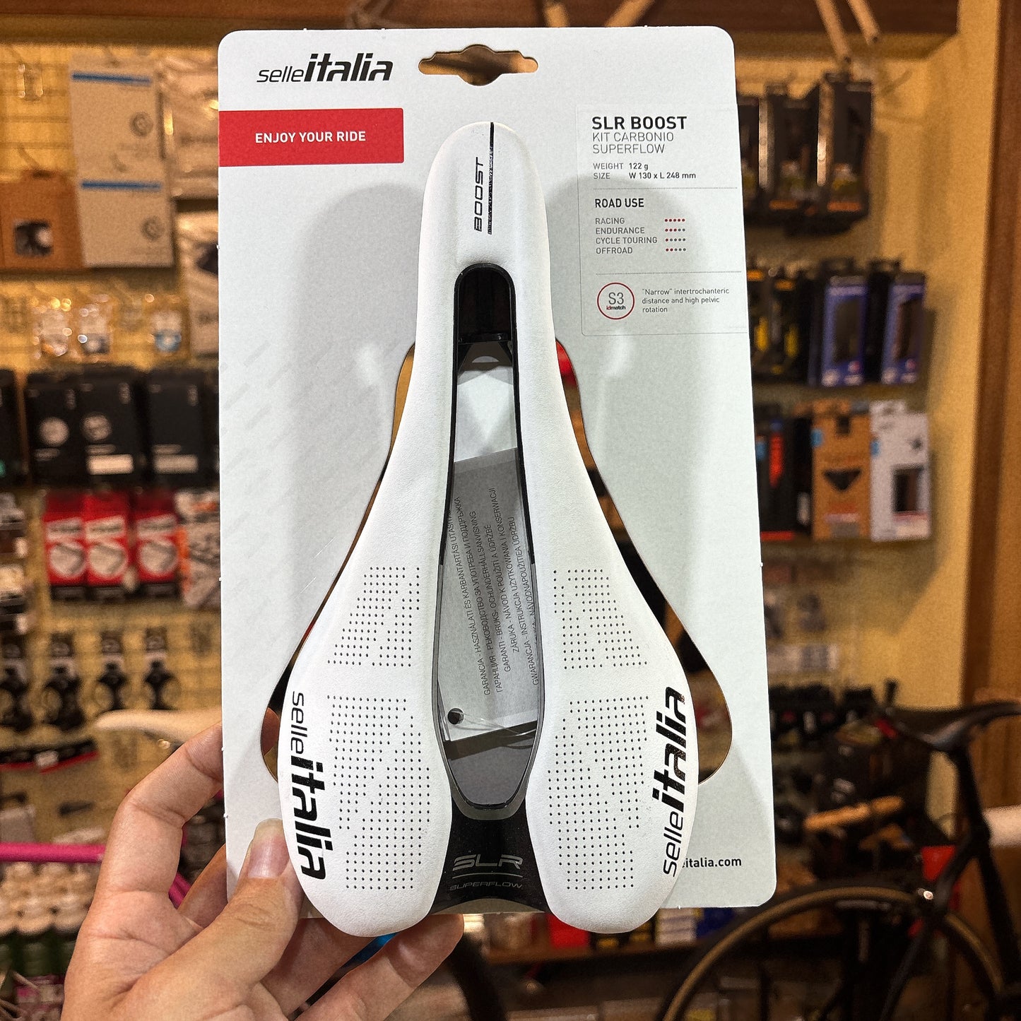 Selle ITALIA SLR BOOST KIT CARBONIO SUPER FLOW