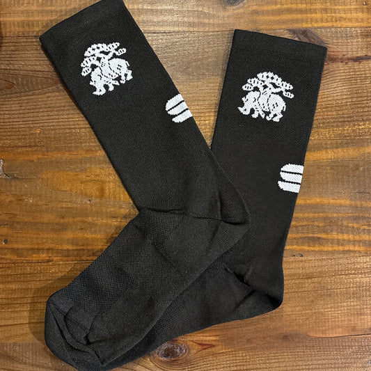 SOLID BONSAI SOCKS Black