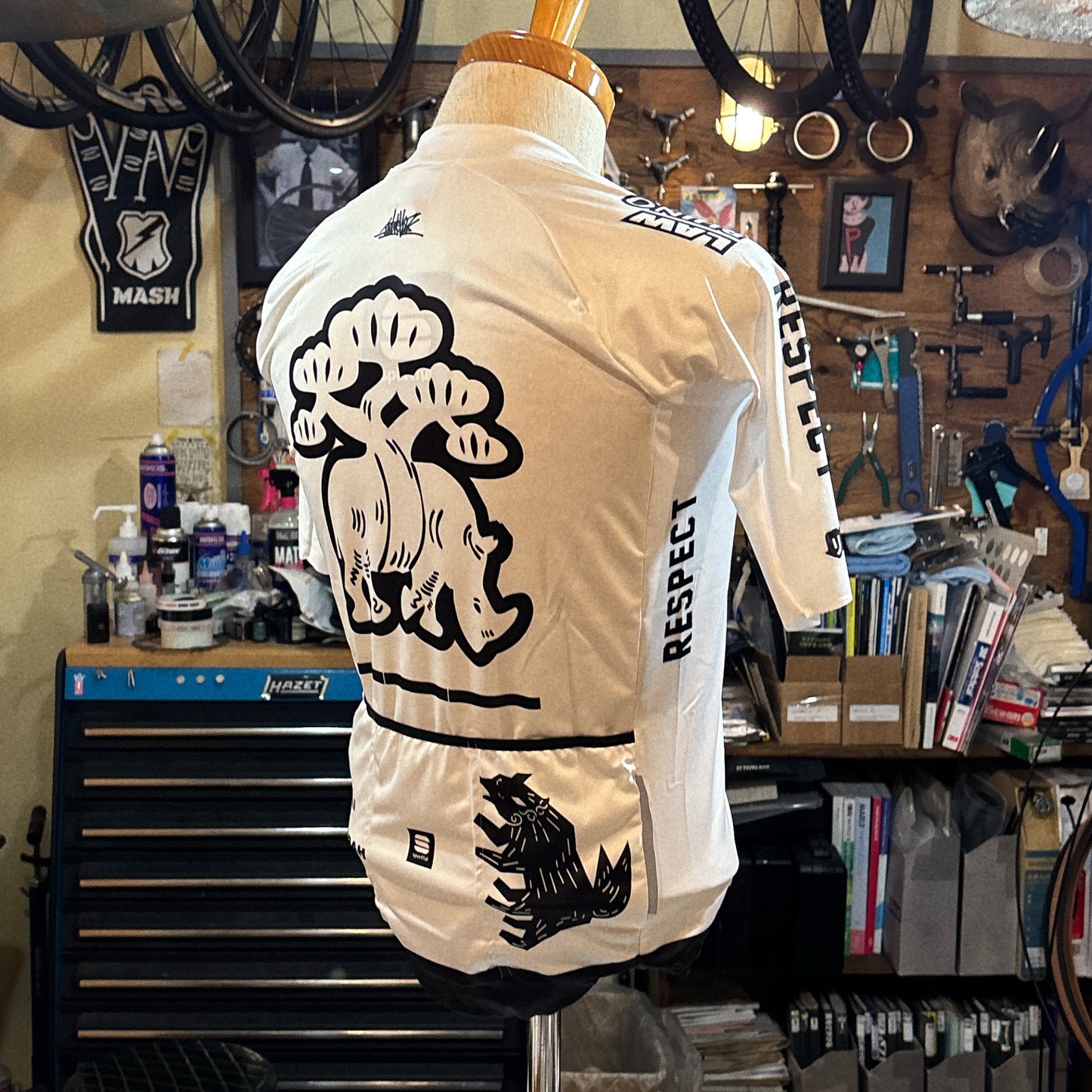 COMIC BONSAI JERSEY Black White
