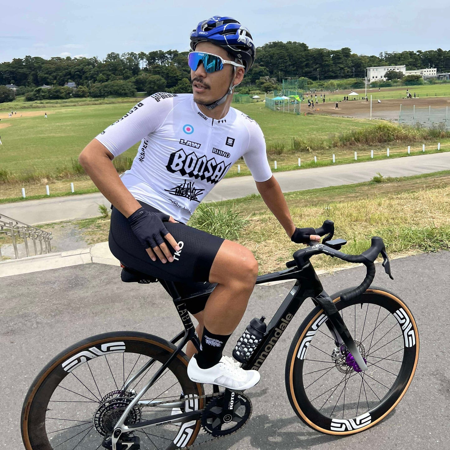 COMIC BONSAI JERSEY Black White
