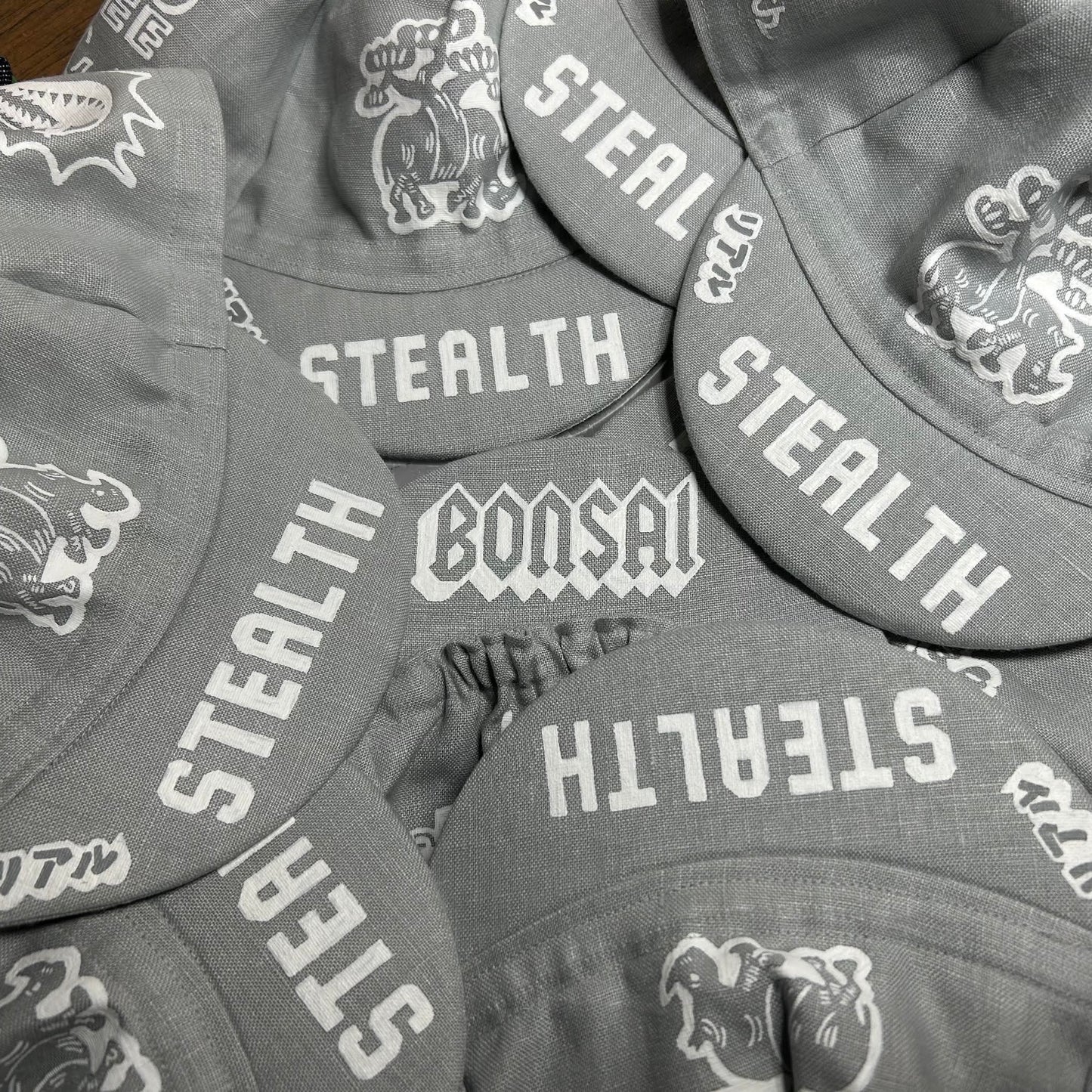 COMIC BONSAI CAP Stealth Grey