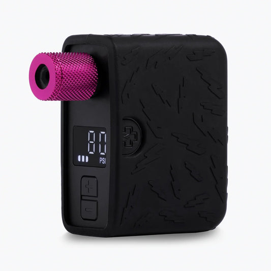 Muc-Off AIRMATCH ELECTRIC MINI INFLATOR & Clik VALVE Pump Adapter