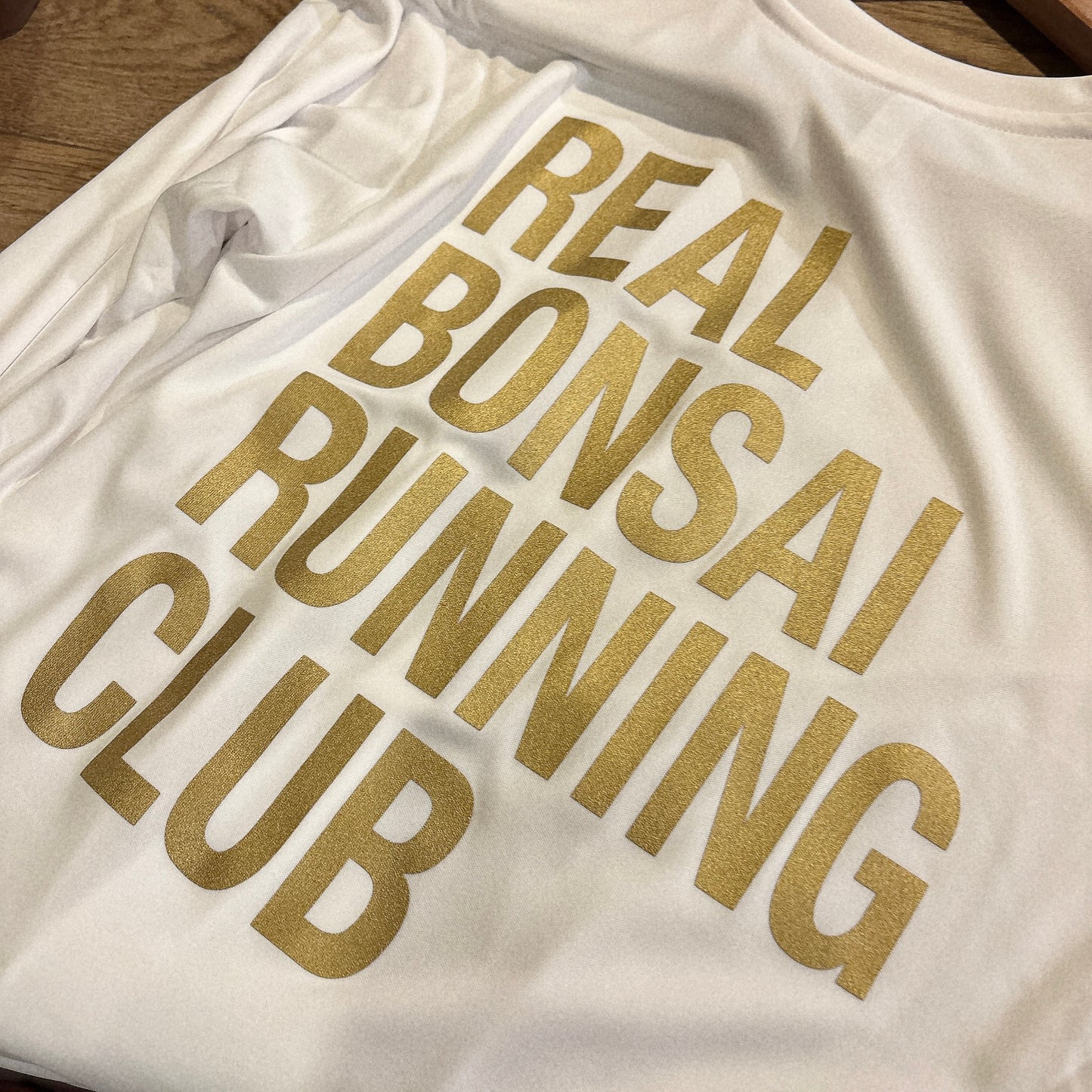 BON-TEE LONG REAL BONSAI RUNNING CLUB -White-