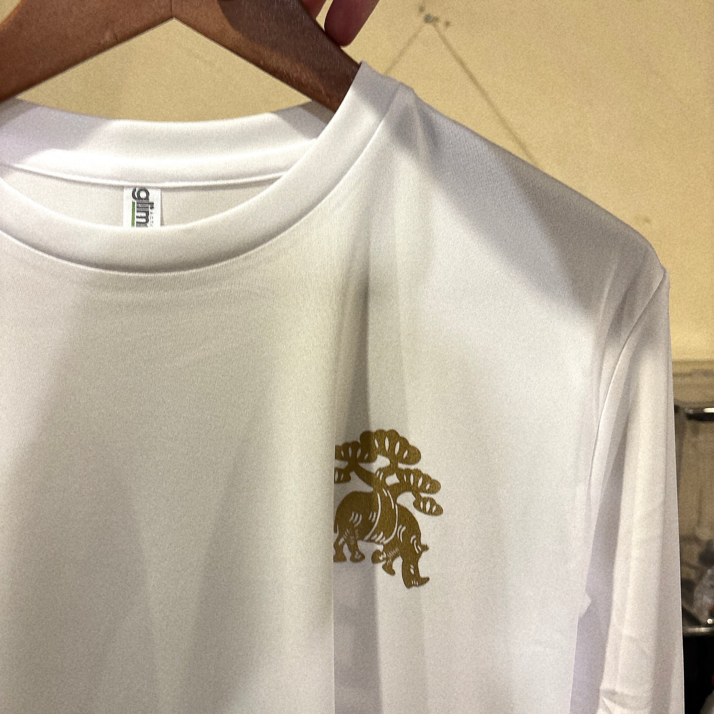 BON-TEE LONG REAL BONSAI RUNNING CLUB -White-