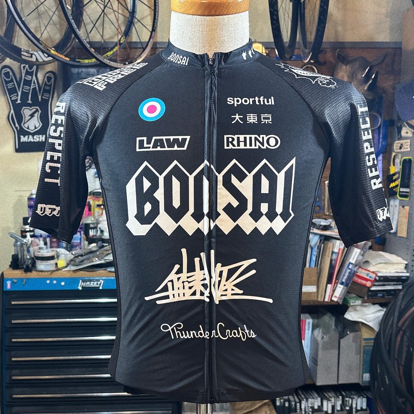 COMIC BONSAI JERSEY Black