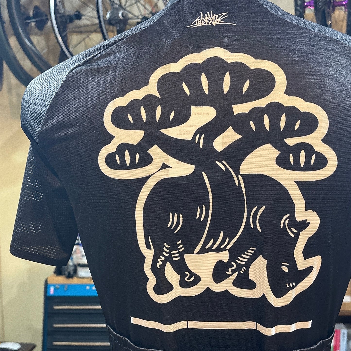 COMIC BONSAI JERSEY Black