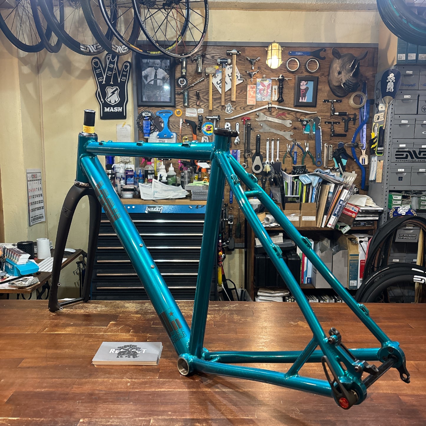 USED VYNLBIKES CX size51 LaserTeal