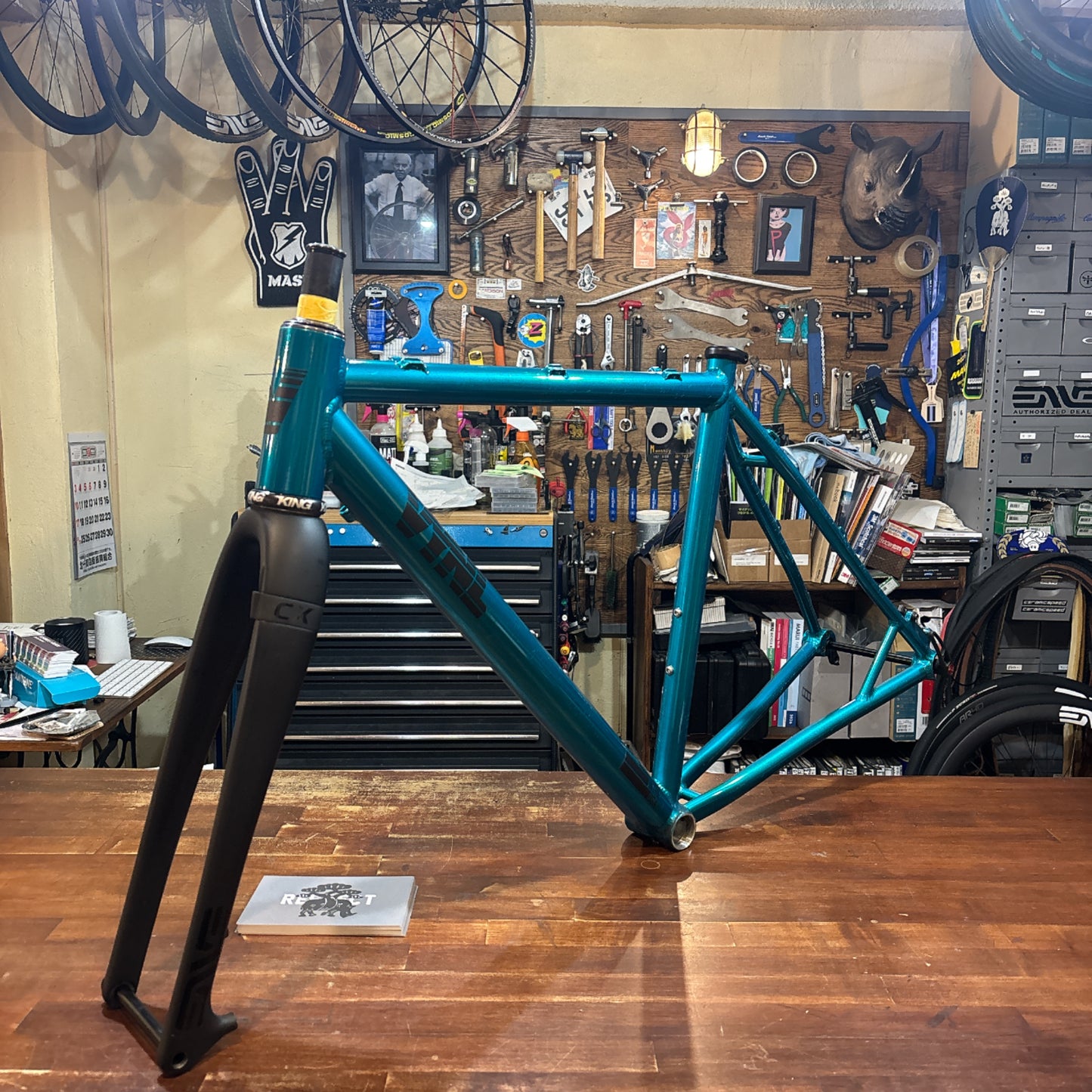 USED VYNLBIKES CX size51 LaserTeal