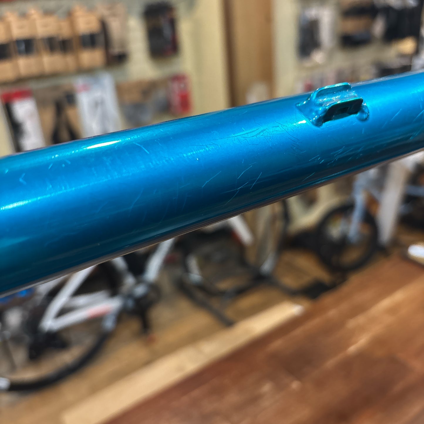 USED VYNLBIKES CX size51 LaserTeal