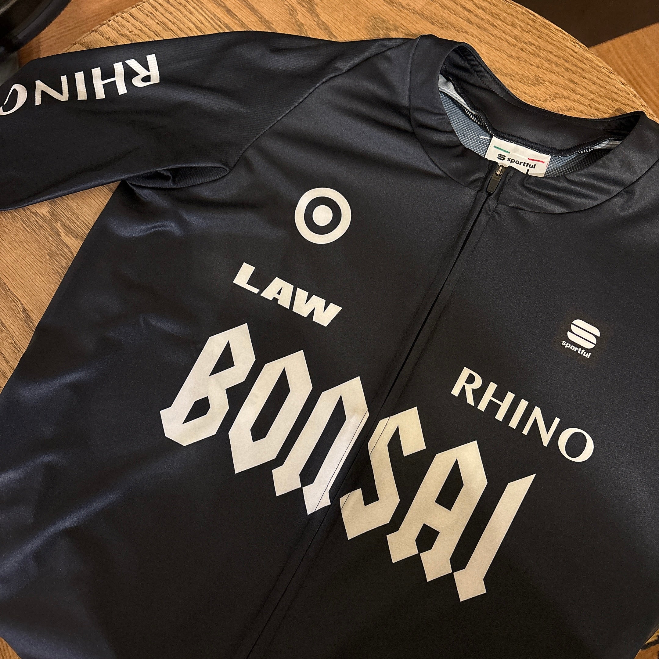 【値下げ】BONSAI ジャージ　黒　Lサイズ SOLID BONSAI JERSEY New School NAVY – Bonsai Cycle Works