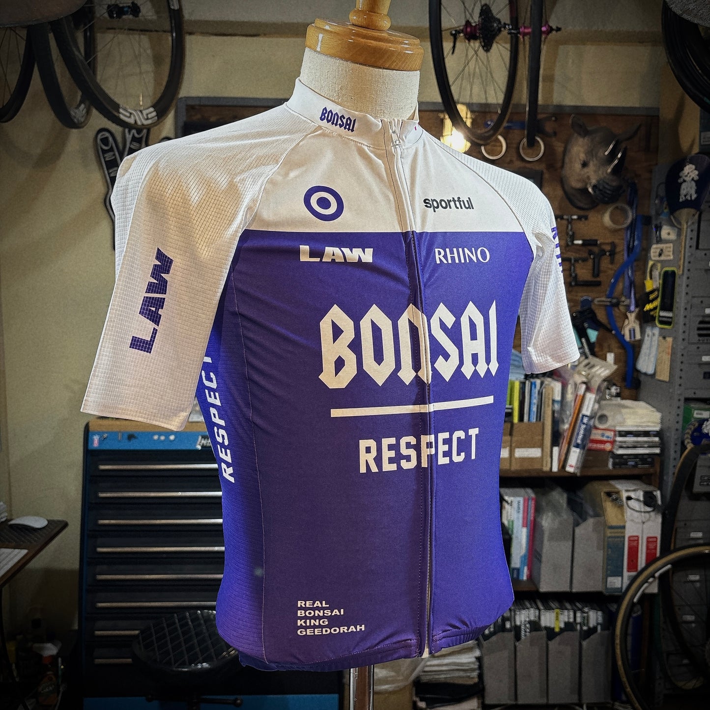 DIVISION BONSAI JERSEY White Purple