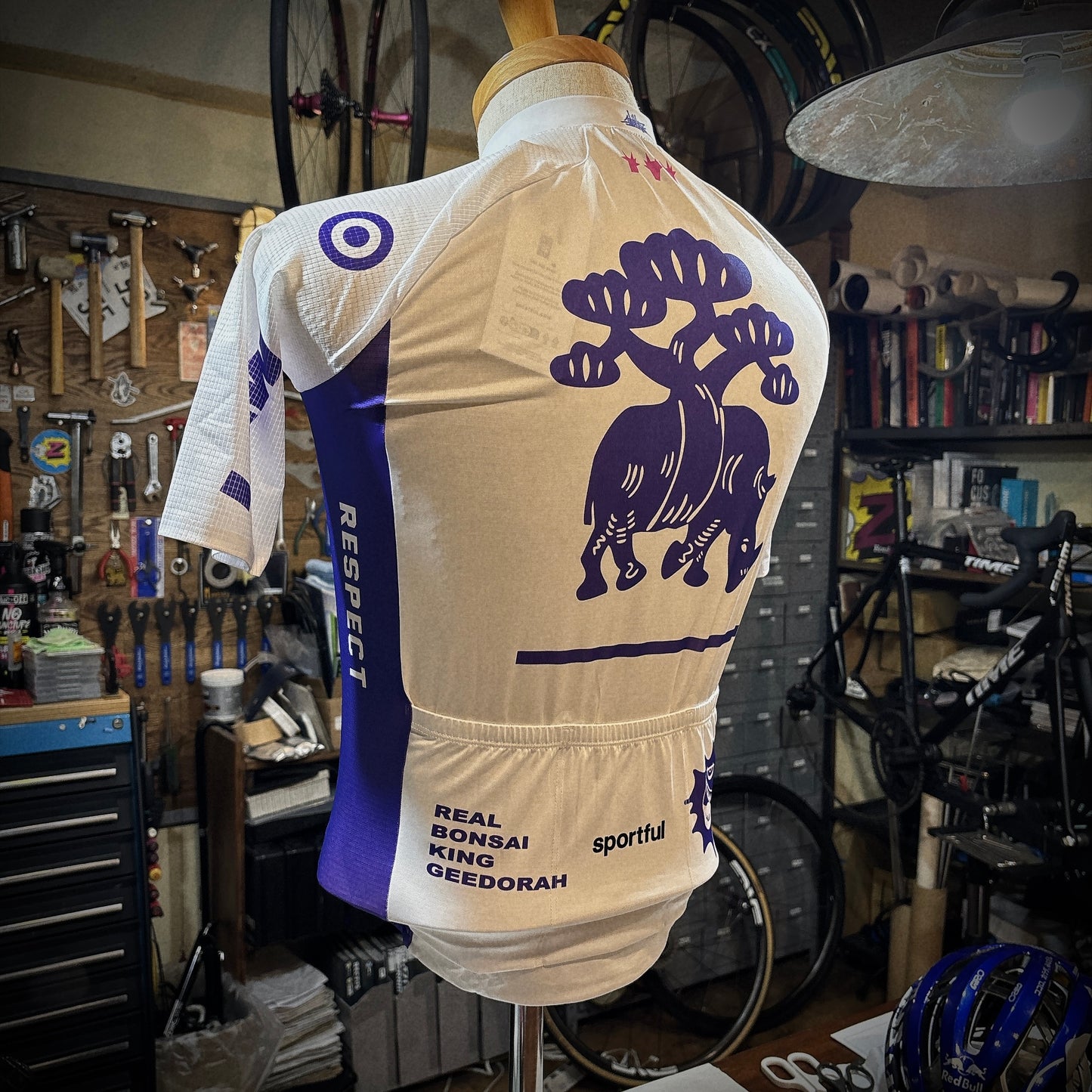 DIVISION BONSAI JERSEY White Purple