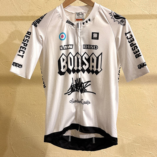 【値下げ】BONSAI ジャージ　黒　Lサイズ SOLID BONSAI JERSEY New School NAVY – Bonsai Cycle Works